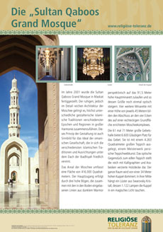 Die „Sultan Qaboos Grand Mosque